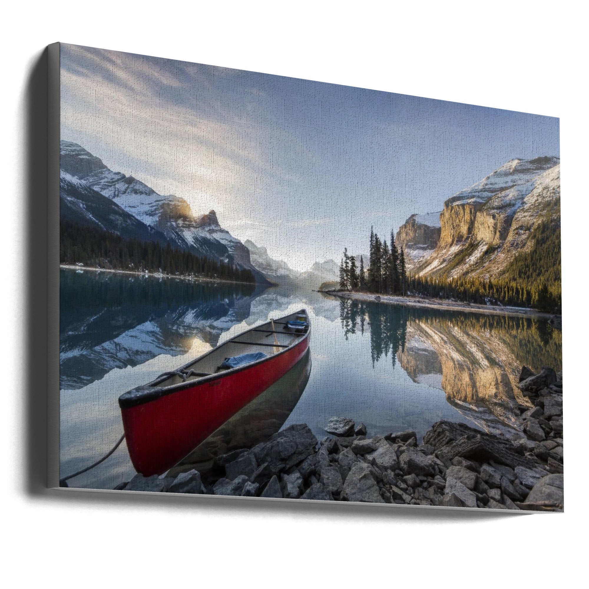 Wall art TRUE CANADIAN Alberta Canvas Print