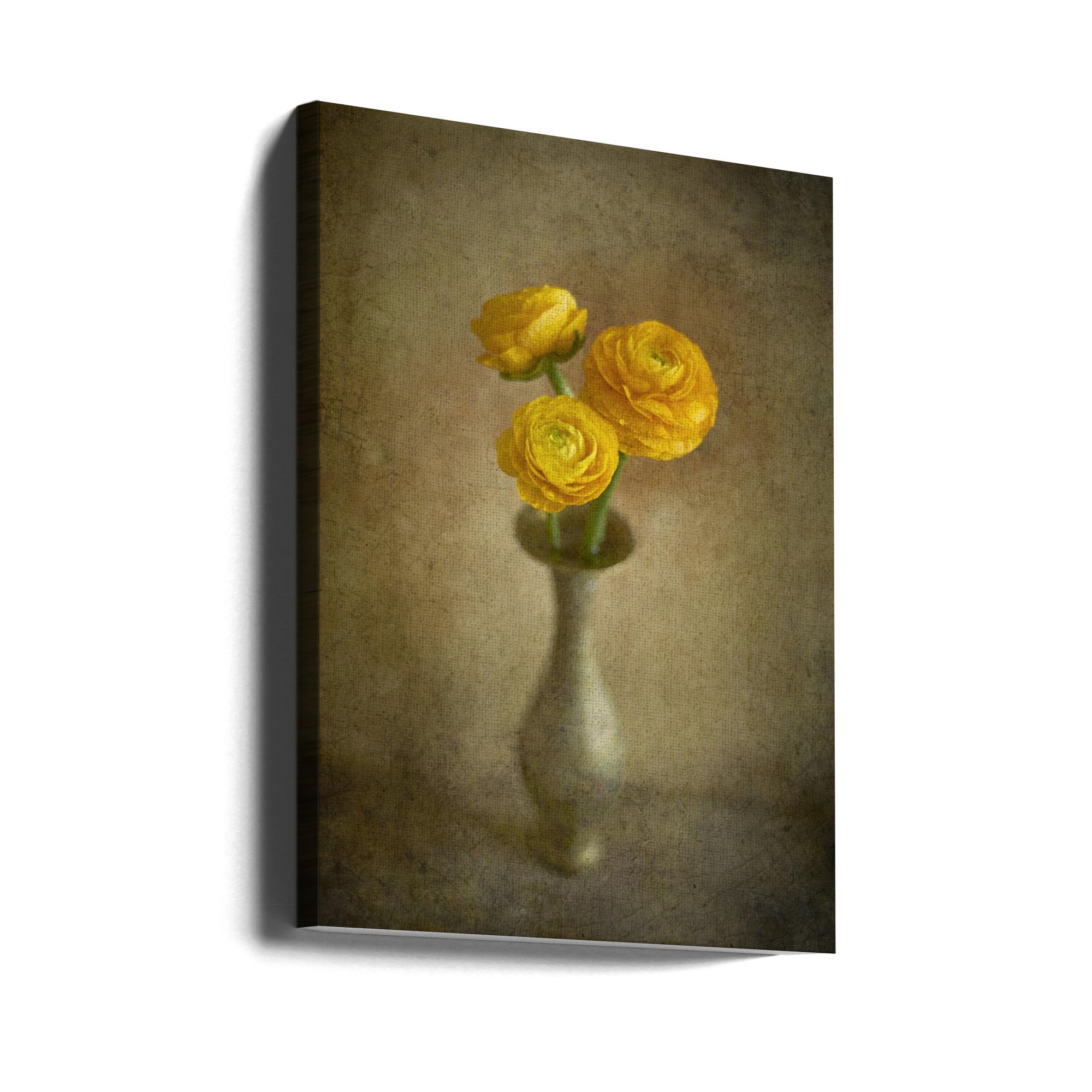 Wall art Yellow buttercups