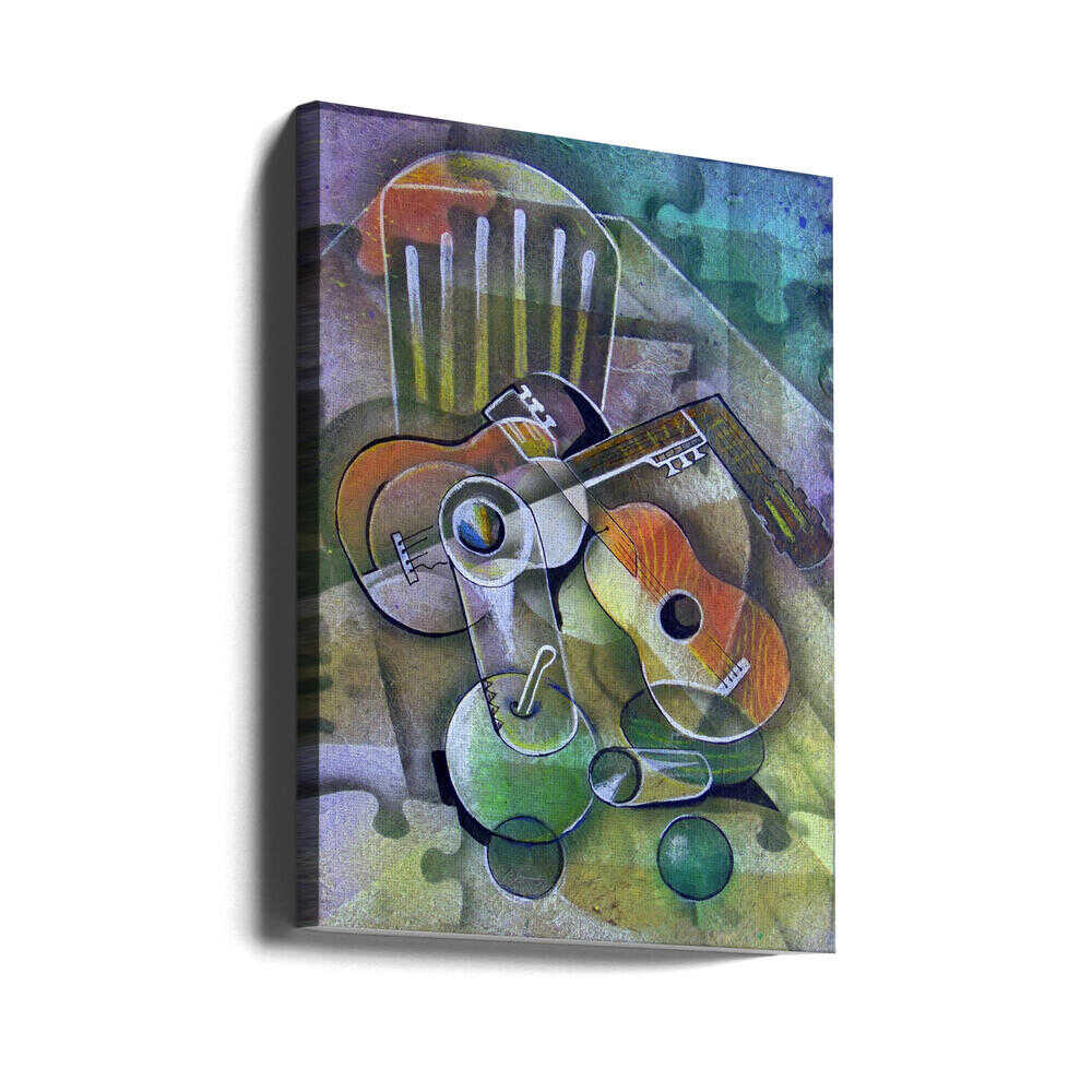 Wall art Still Life with Guitars