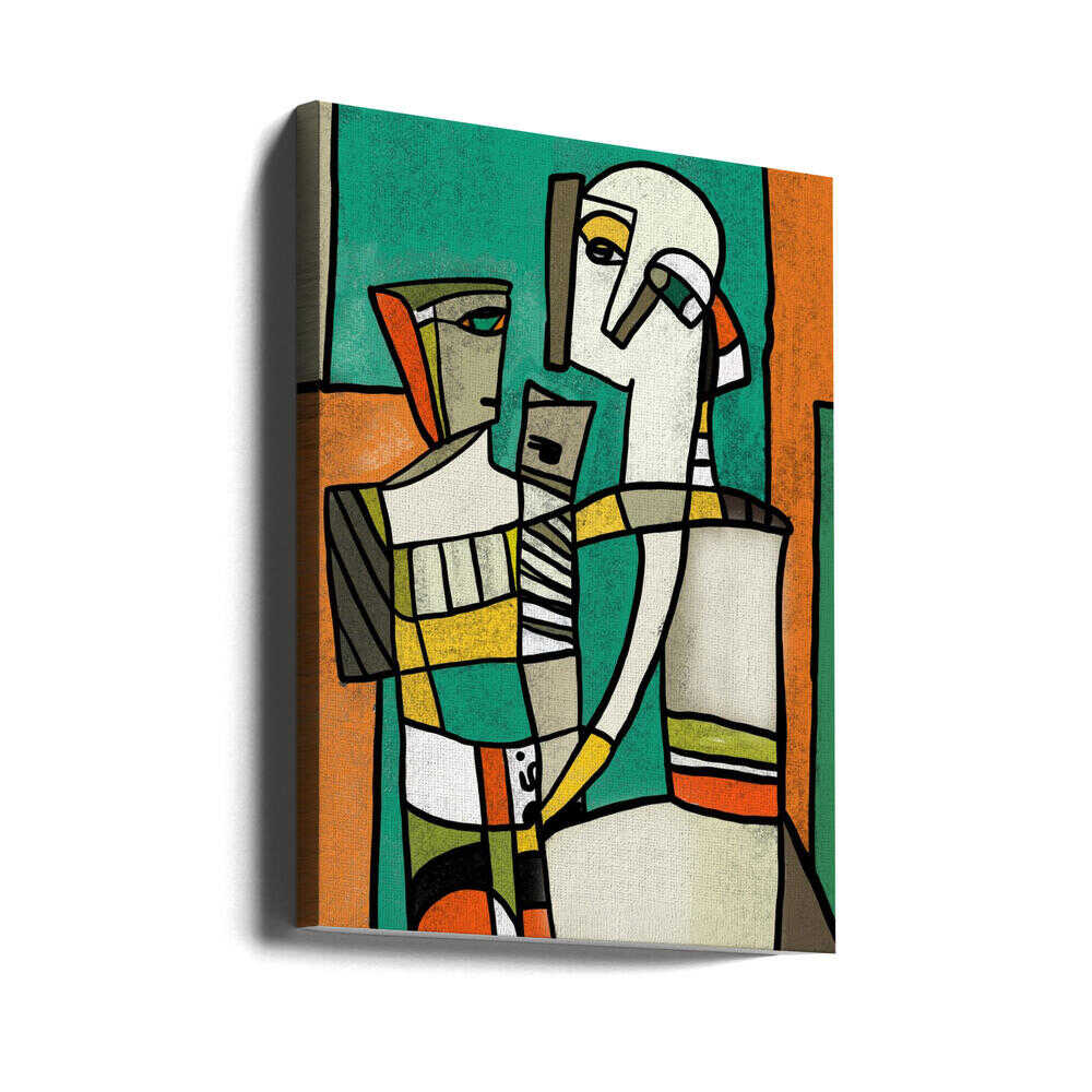 Wall art Abstract Figures Dance