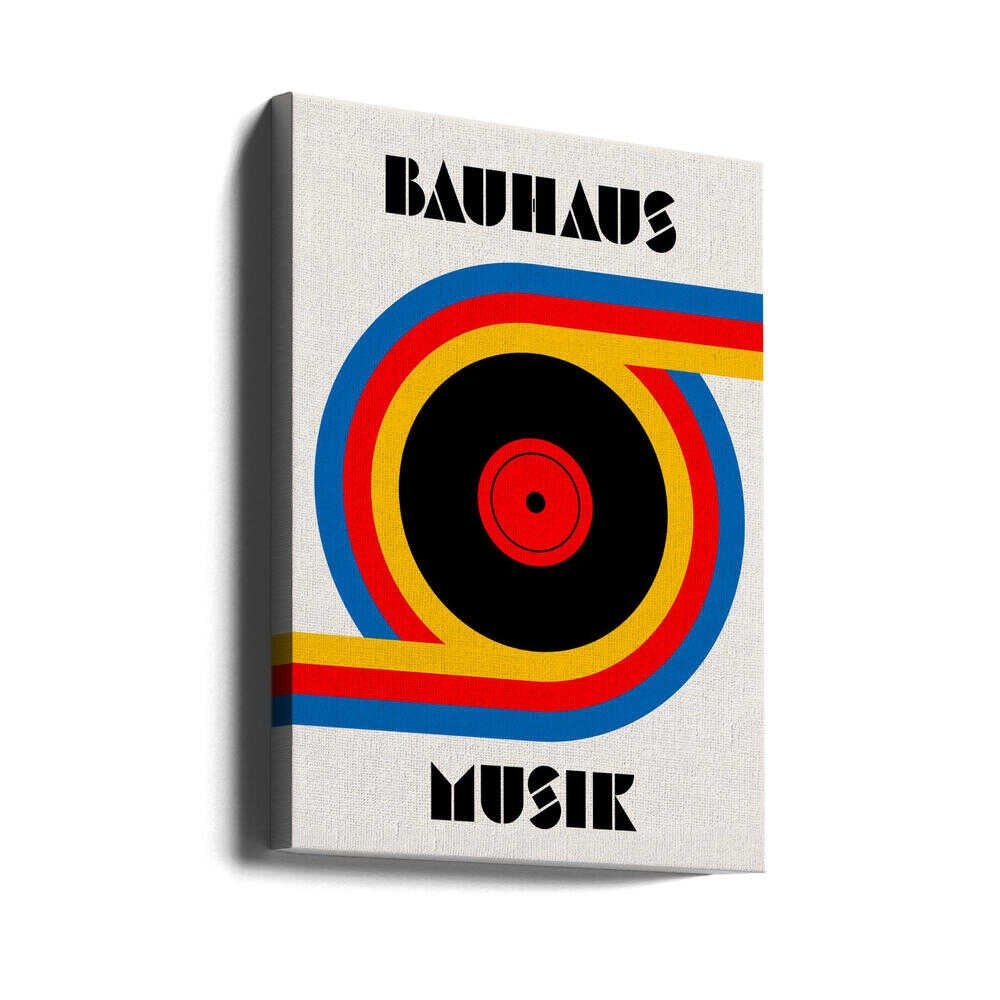 Wall art Bauhaus Musik Vinyl