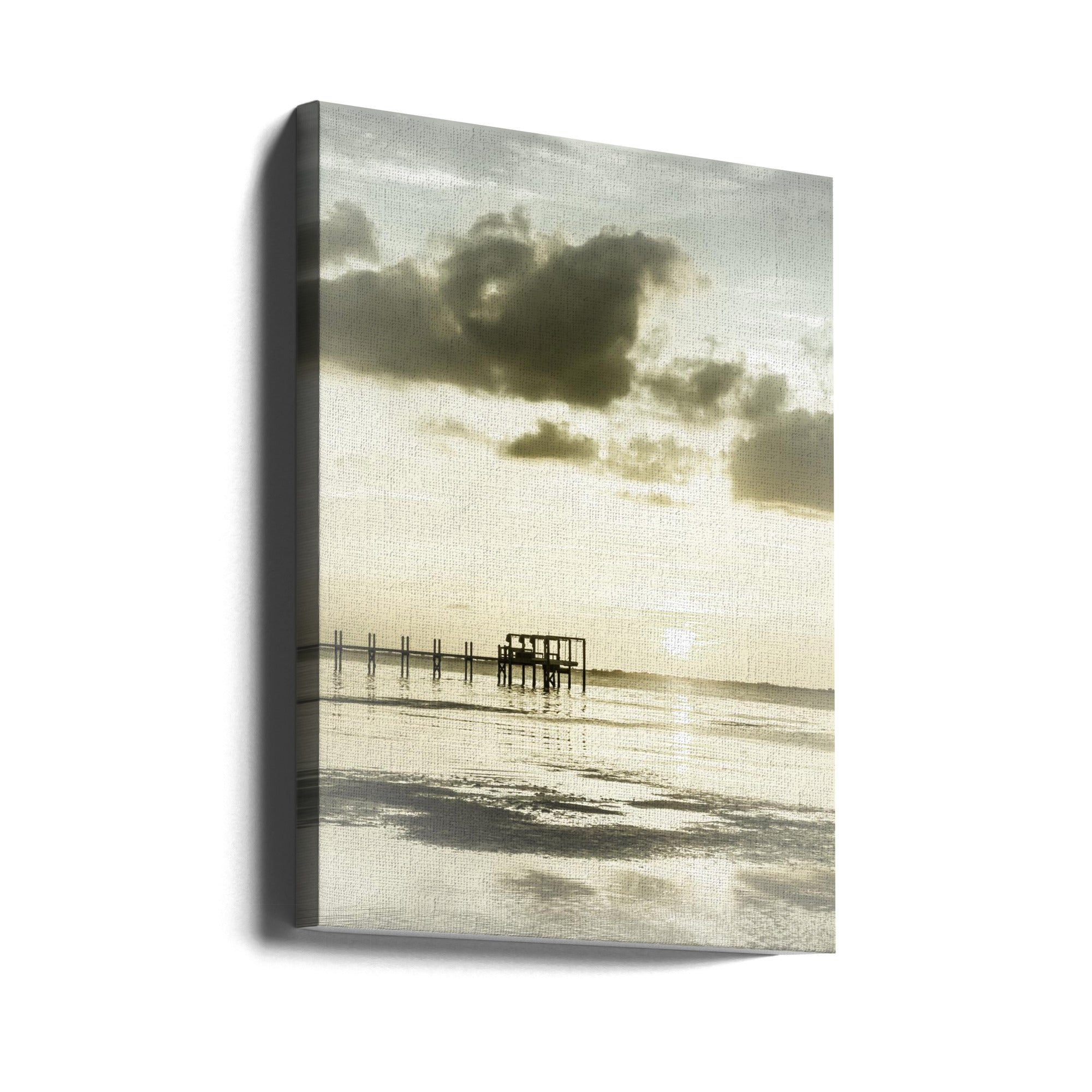 Landscape Photography Canvas Print-wall-art-vintage-bokeelia-sunset-24X36