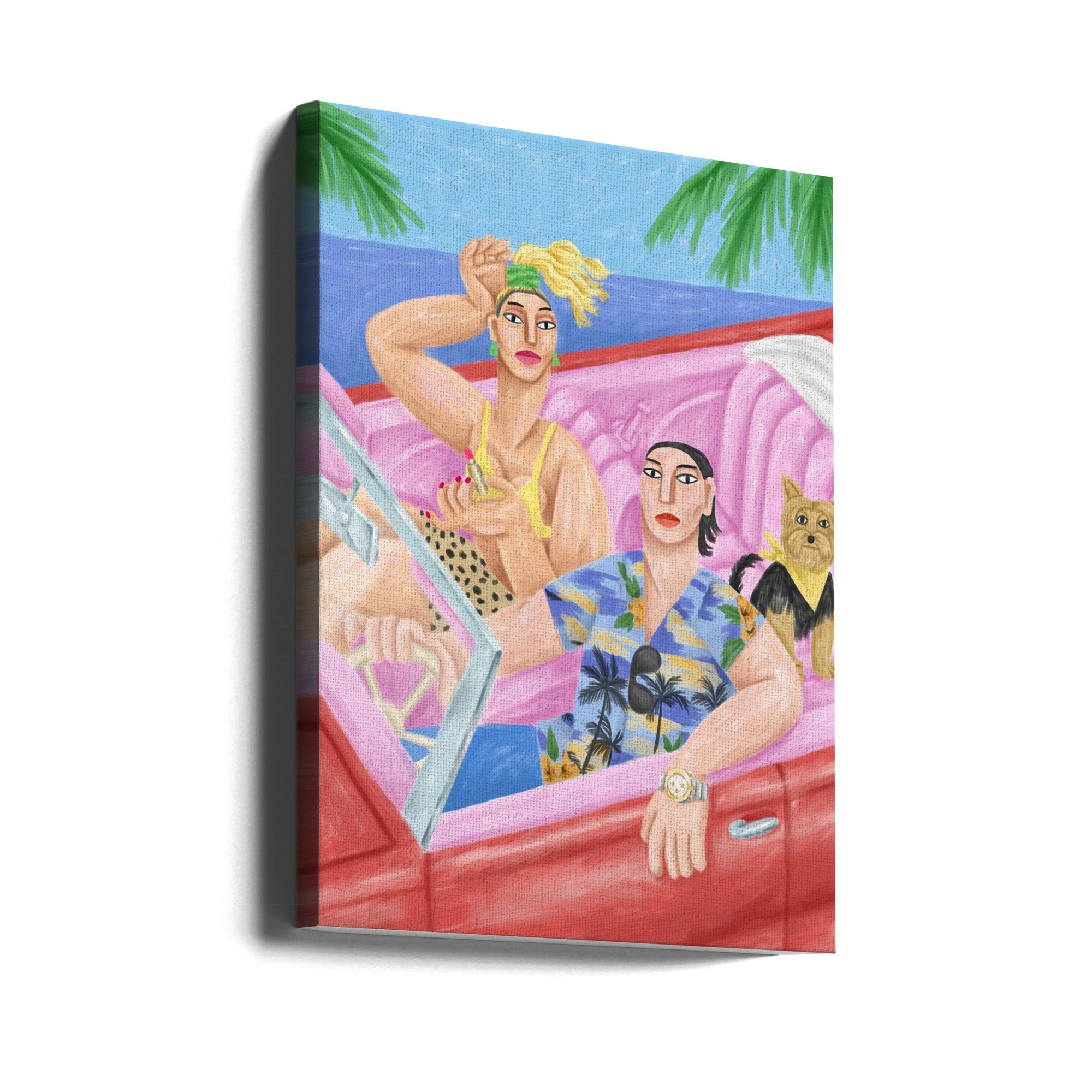  La Classe AÃŒâ‚¬ Palavas Wall Artwork Gallery Wrapped (Ready to Hang)