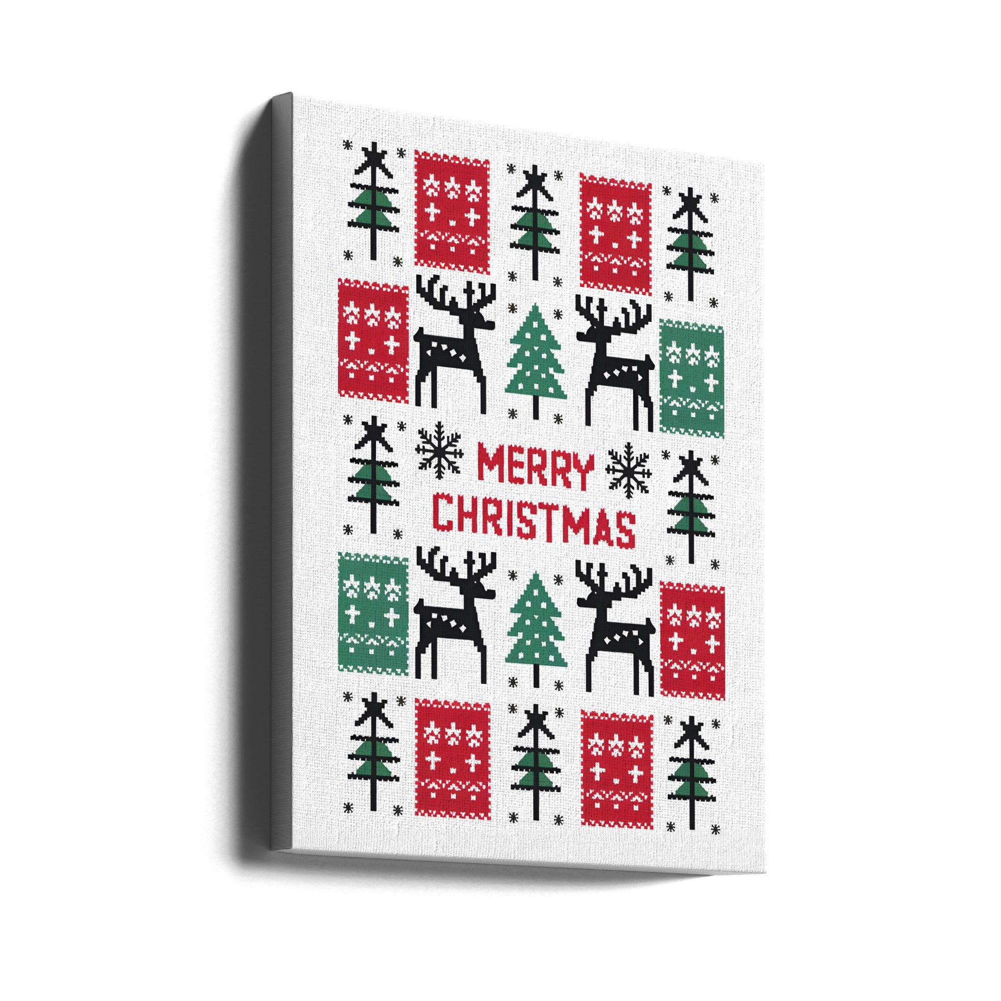 Wall art Merry Christmas Canvas Print