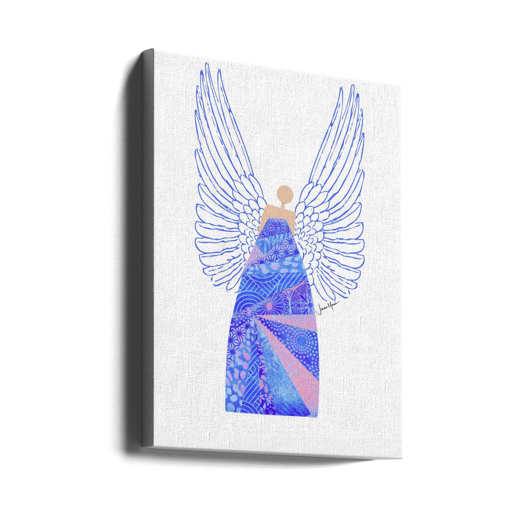 Wall art Angel in Blue