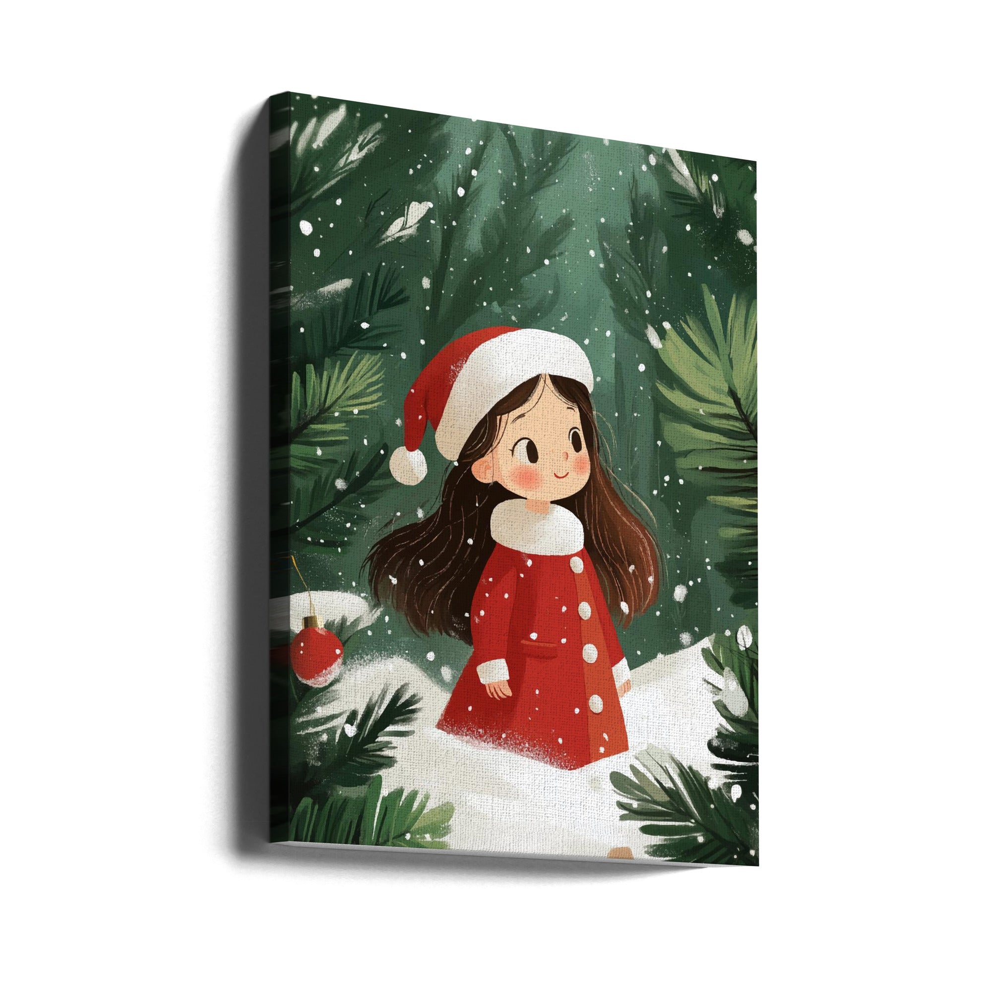 Wall art Christmas Girl