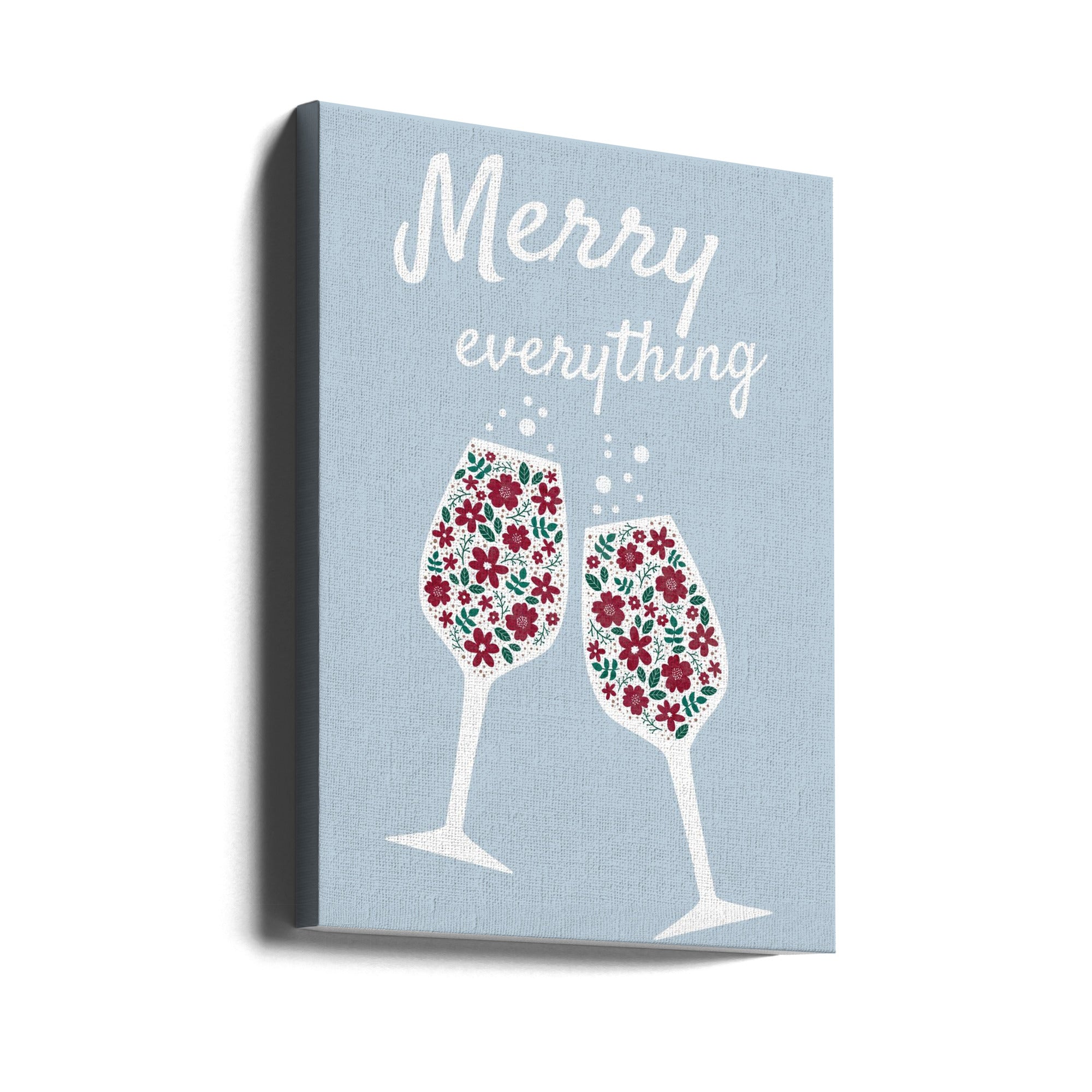 Wall art Merry Everything Canvas Print