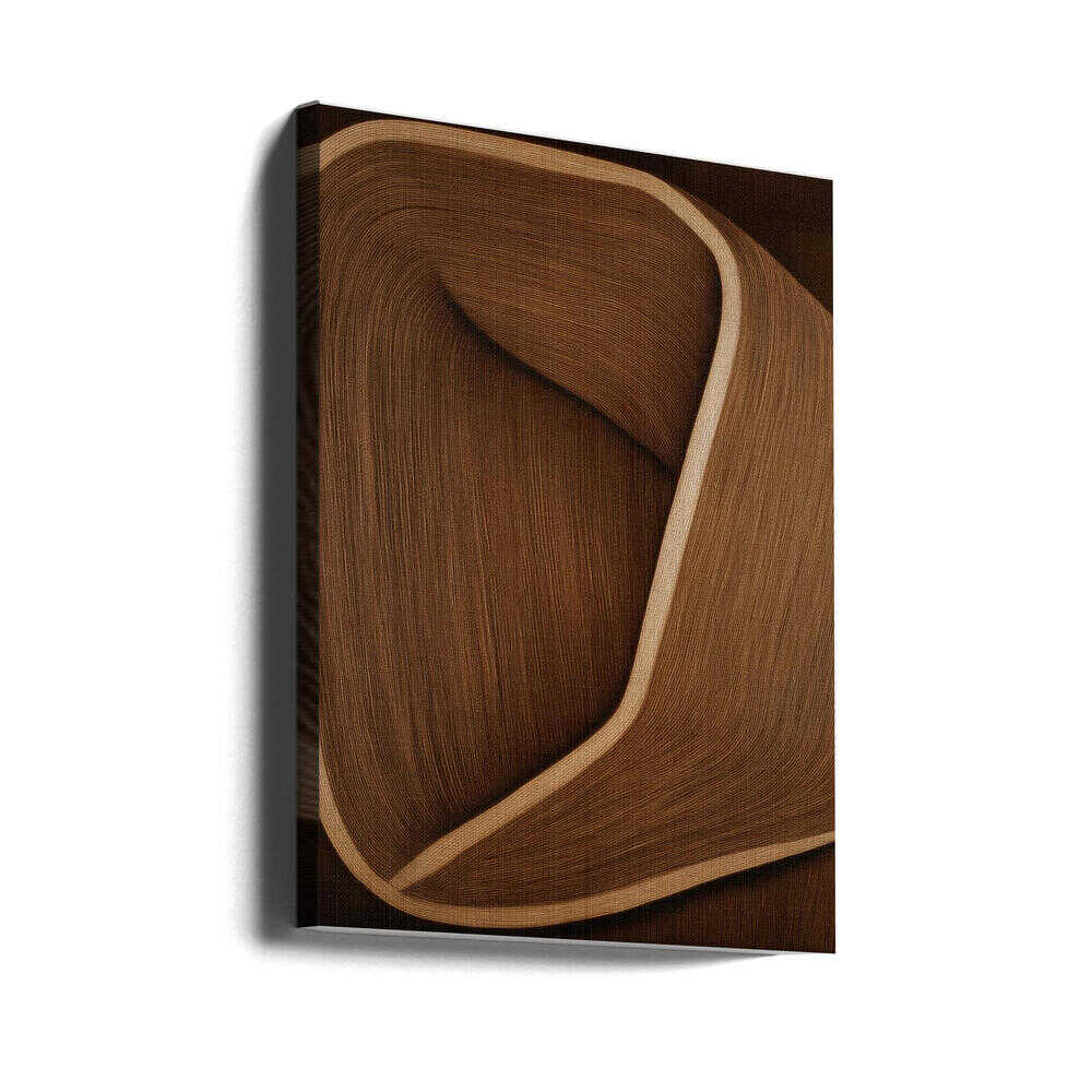 Wall art Caramel lines II