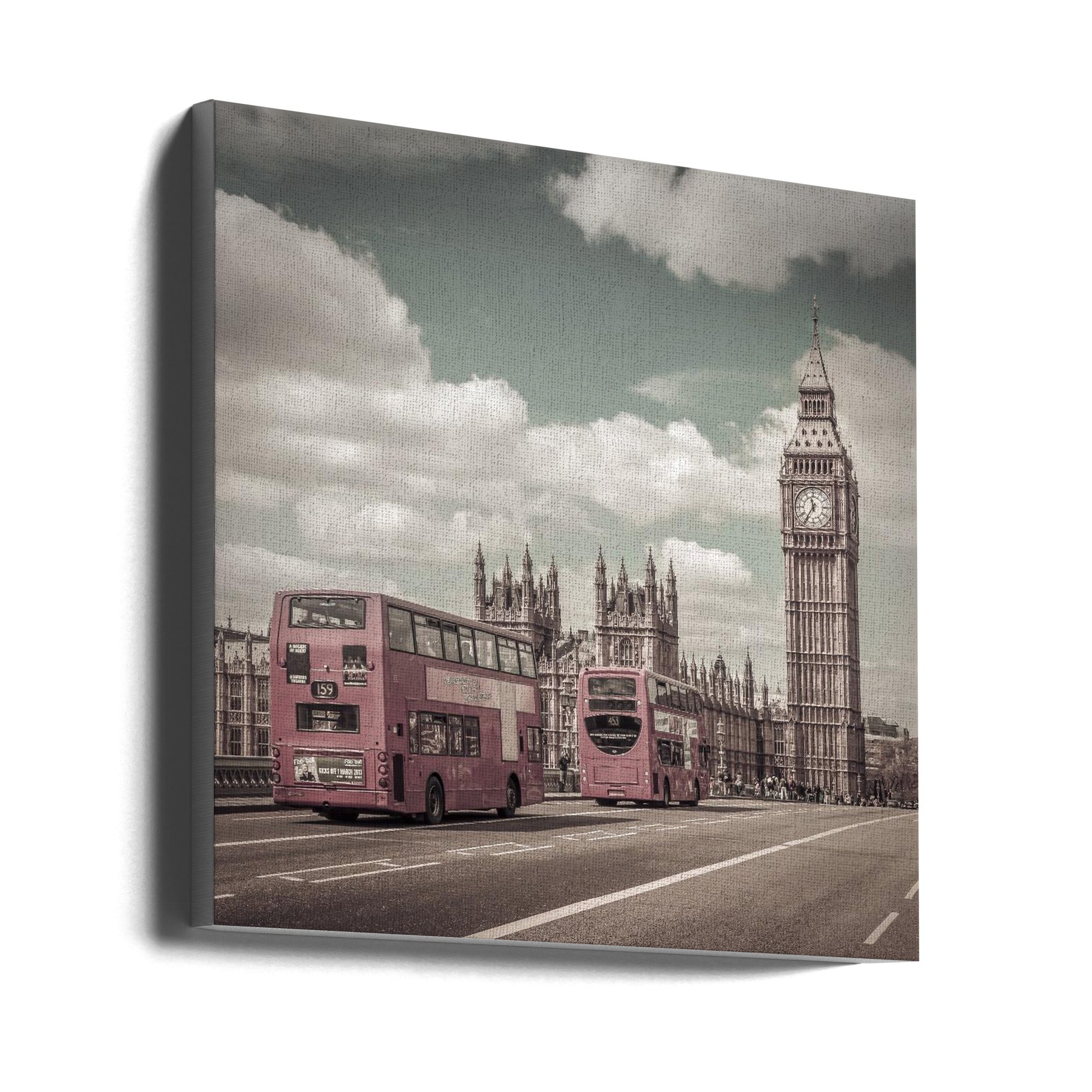 Wall art Typical London | urban vintage style