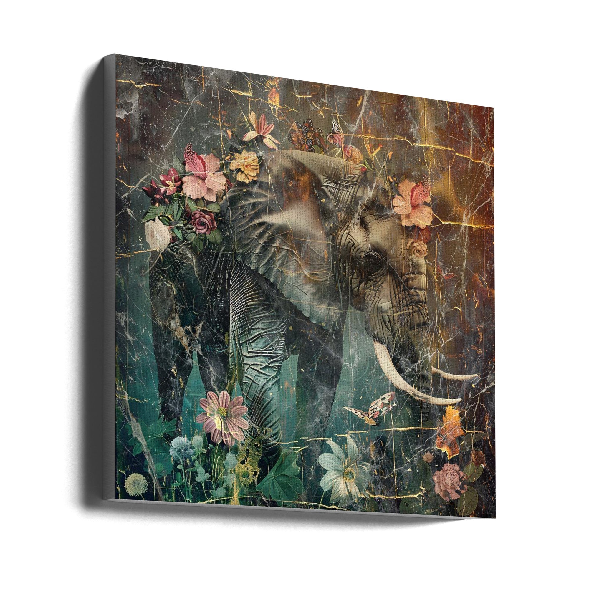 Abstract Art Canvas Print-wall-art-floral-animals-vintage-art-illustration-11-24X24