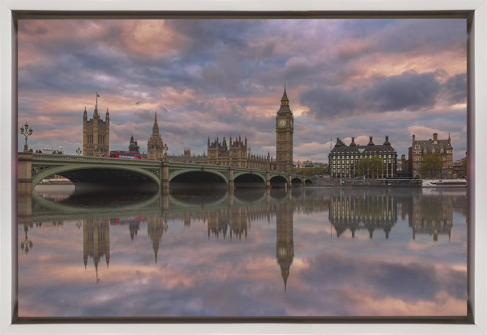 Wall Art A Sunset To Remember 36X24inch In Black Floating Frame