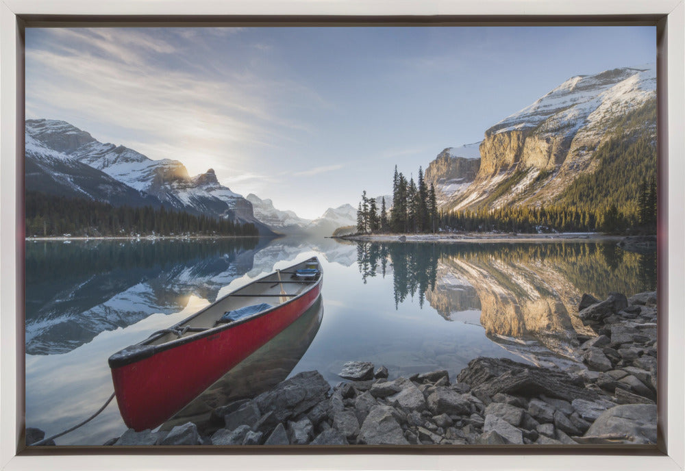 Wall art TRUE CANADIAN Alberta Canvas Print