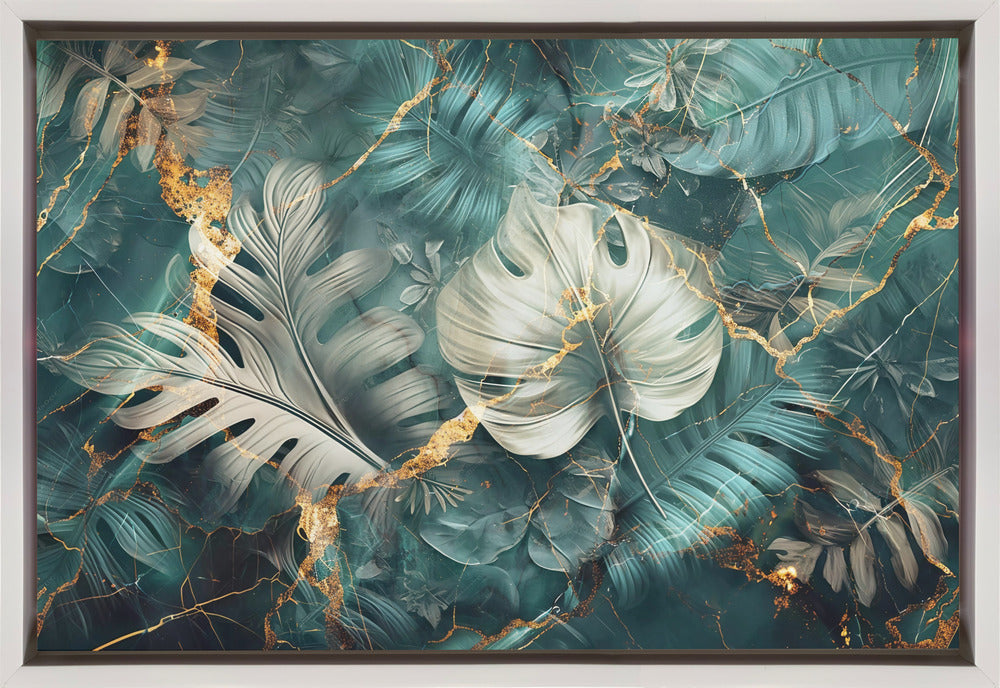 Wall art Jungle Leaves Art Illustration Wallart 22