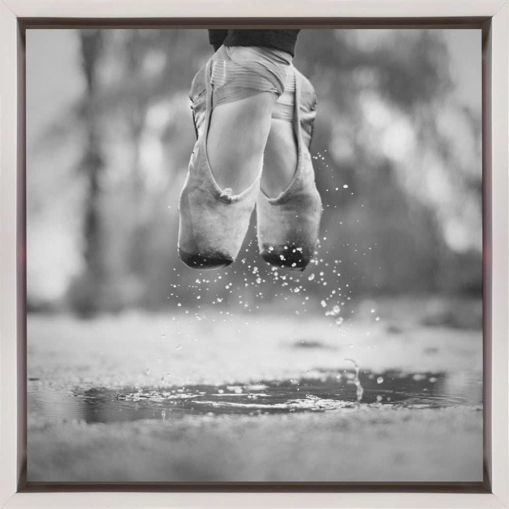 Wall art The day we went jumping in puddles