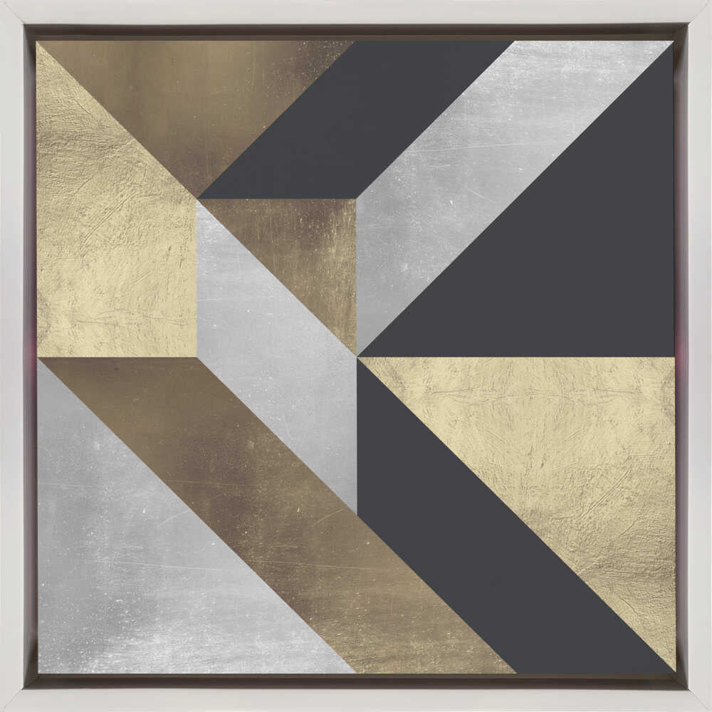Wall art Golden Geometry