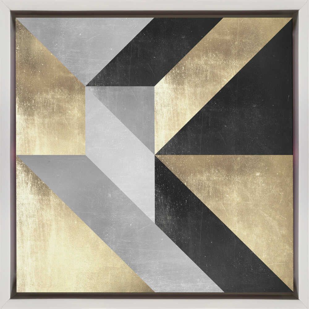 Wall art Gold Geometry
