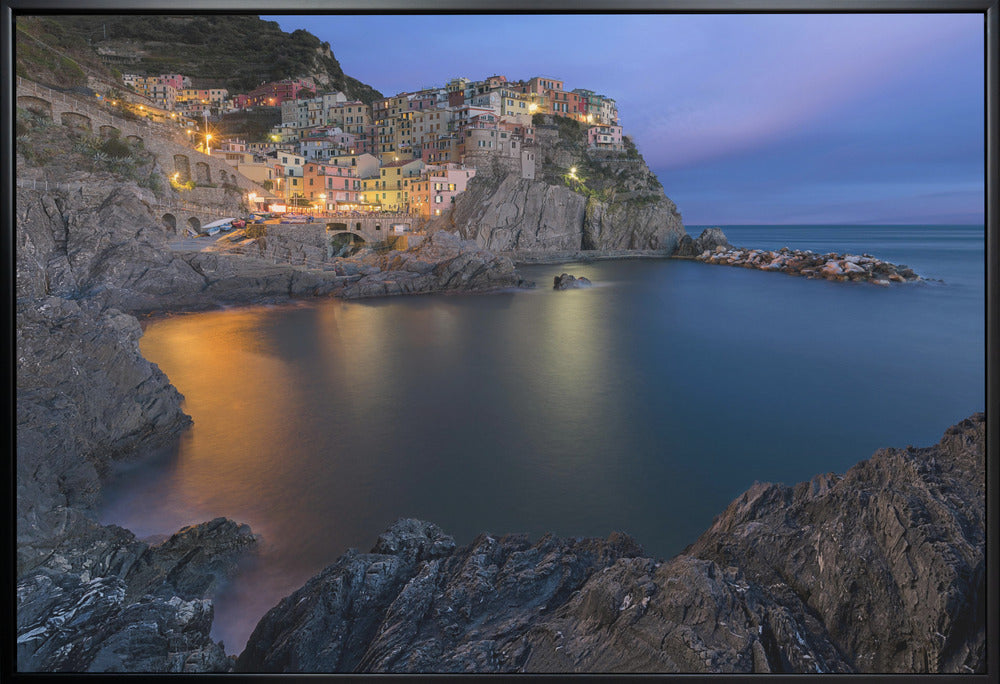 Wall Art Manarola Lifestyle 36X24inch Gallery Wrapped (Ready to Hang)