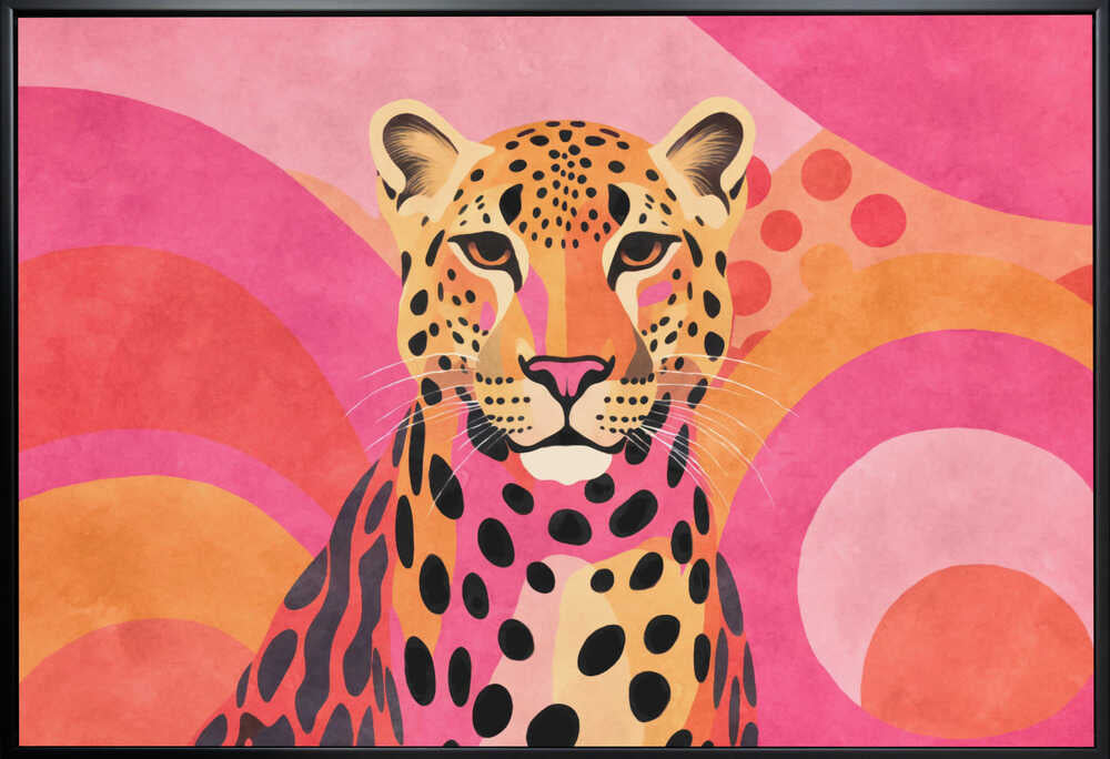 Wall art Fancy Cheetah 001