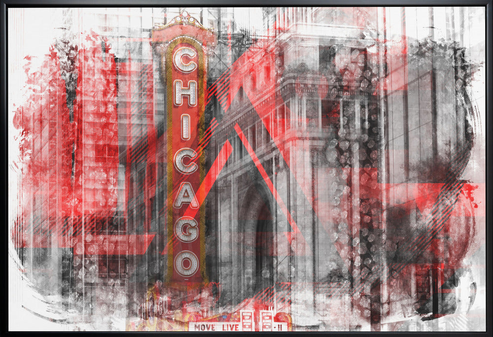 Landscape Photography Canvas Print-wall-art-chicago-geometric-mix-no-4-48X36