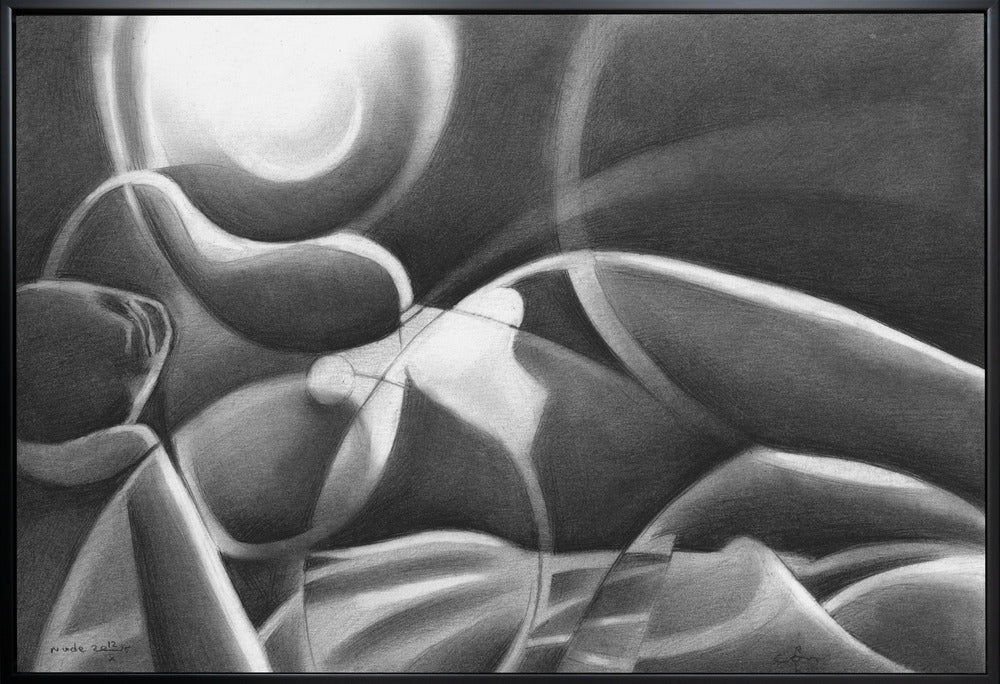 Abstract Art Canvas Print-wall-art-nude-12-10-15-48X36