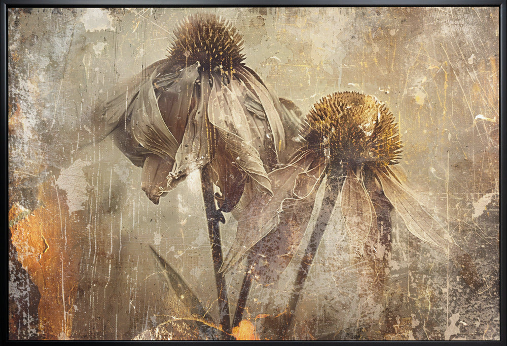 Abstract Art Canvas Print-wall-art-flower-floral-art-illustration-wallart-082-48X36