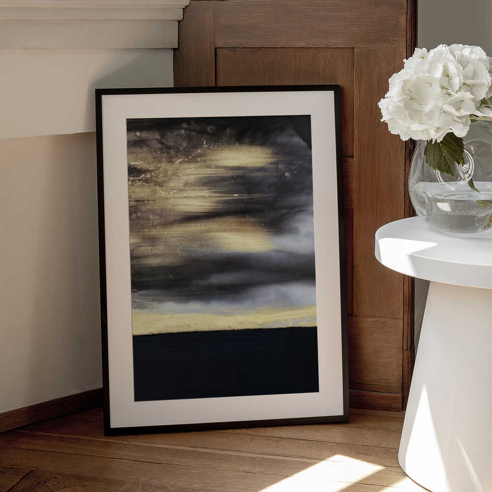 Wall art Gold Noir