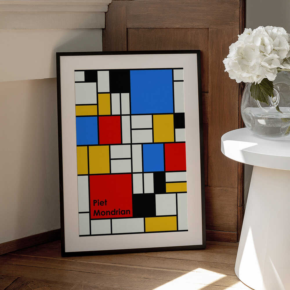 Wall art Piet Mondrian