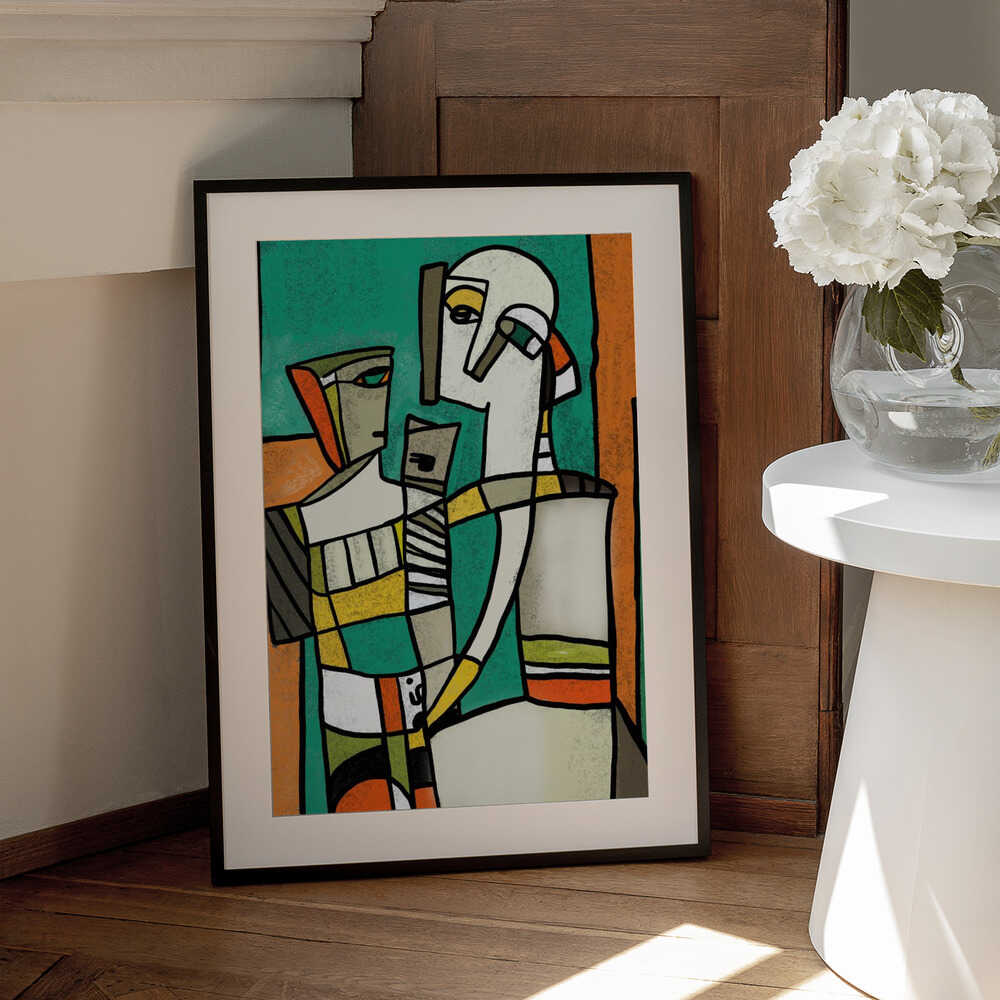 Wall art Abstract Figures Dance