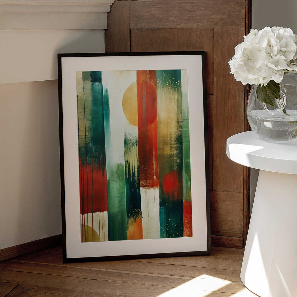 Wall art Chromatic Cascade