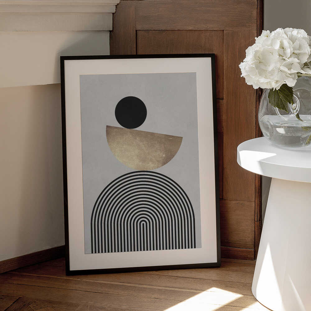 Wall art Lines and circles 20