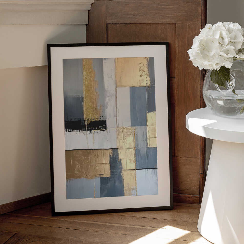 Wall art Golden Greys 1