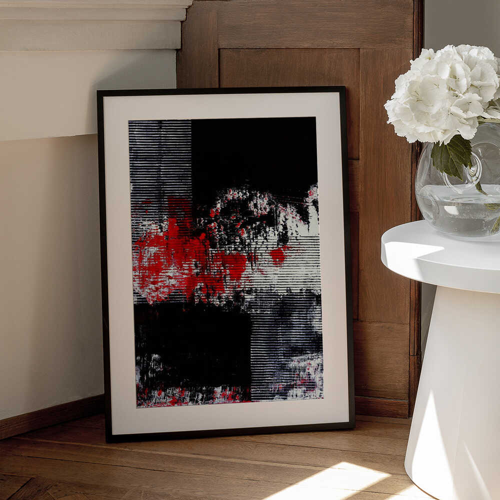 Wall art Crimson Echoes