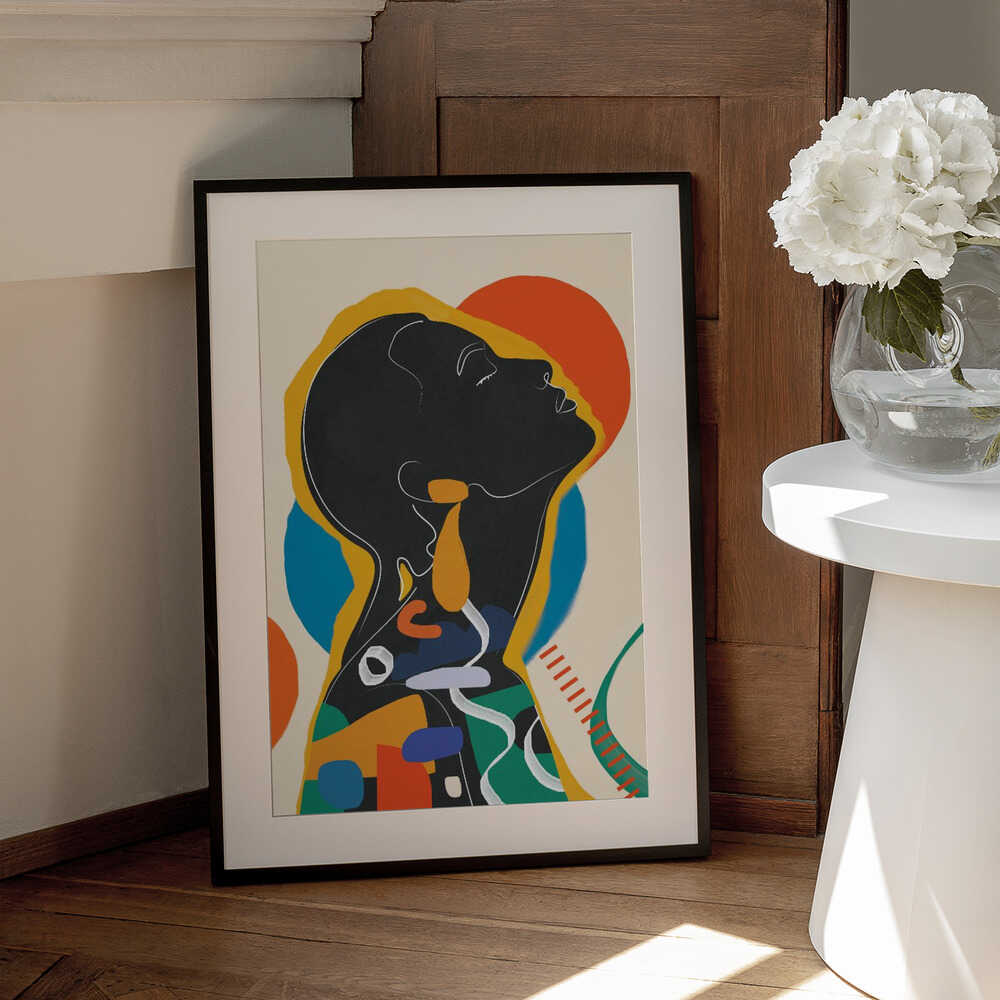 Wall art Modern Abstract Woman1