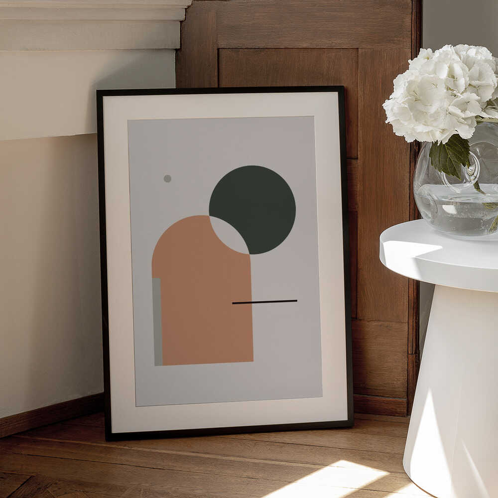 Wall art Simple Harmony - Abstract Composition