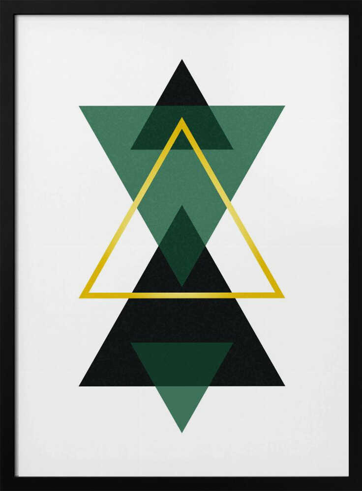Wall art Minimal Triangle Collection #3