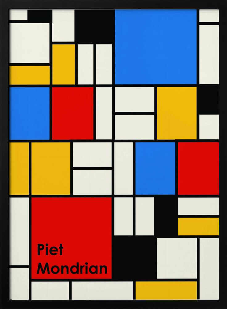 Wall art Piet Mondrian