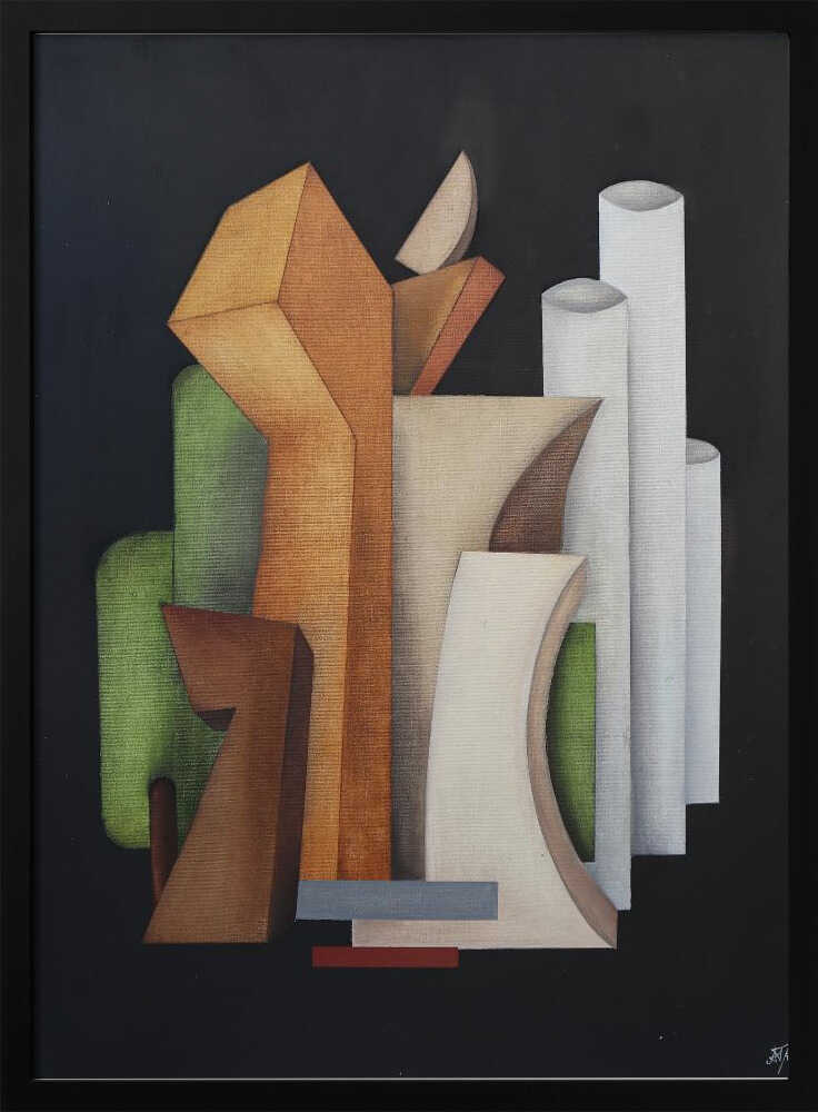 Wall art 12 tones of Arnold Schoenberg