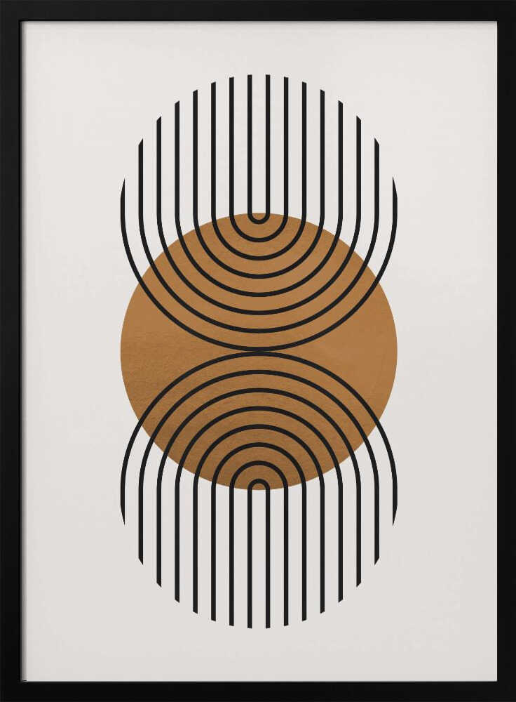 Wall art Art with circles 1