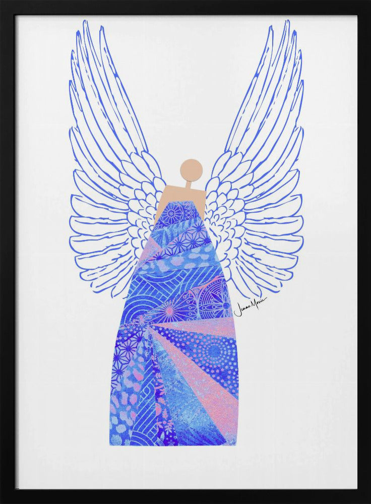 Wall art Angel in Blue