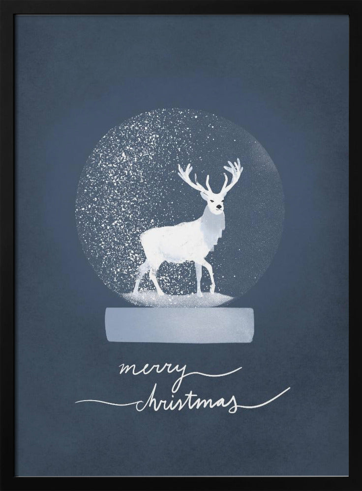 Wall art Snowglobe Deer