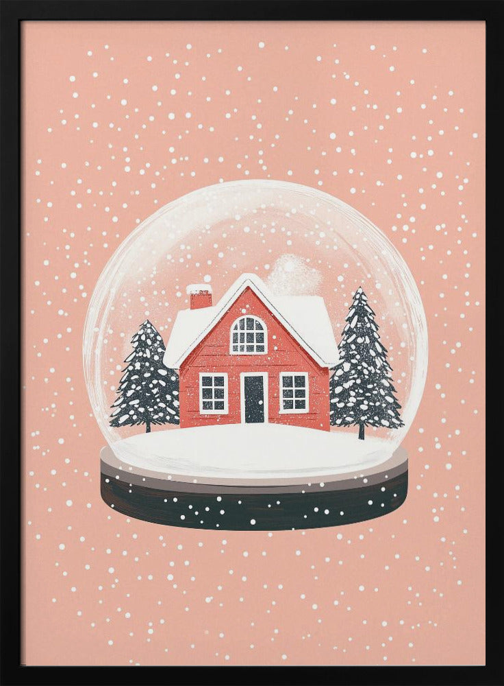 Wall art Christmas Ornament Glass Illustration