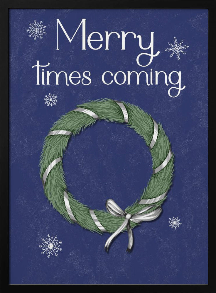 Wall art Merry times coming Canvas Print