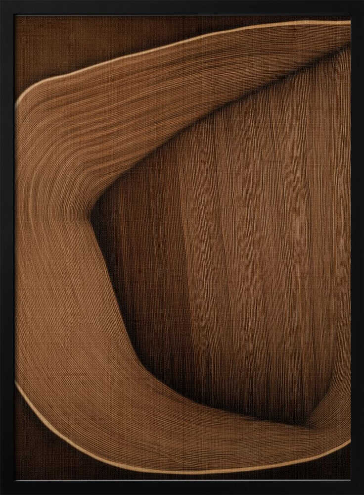 Wall art Caramel lines I