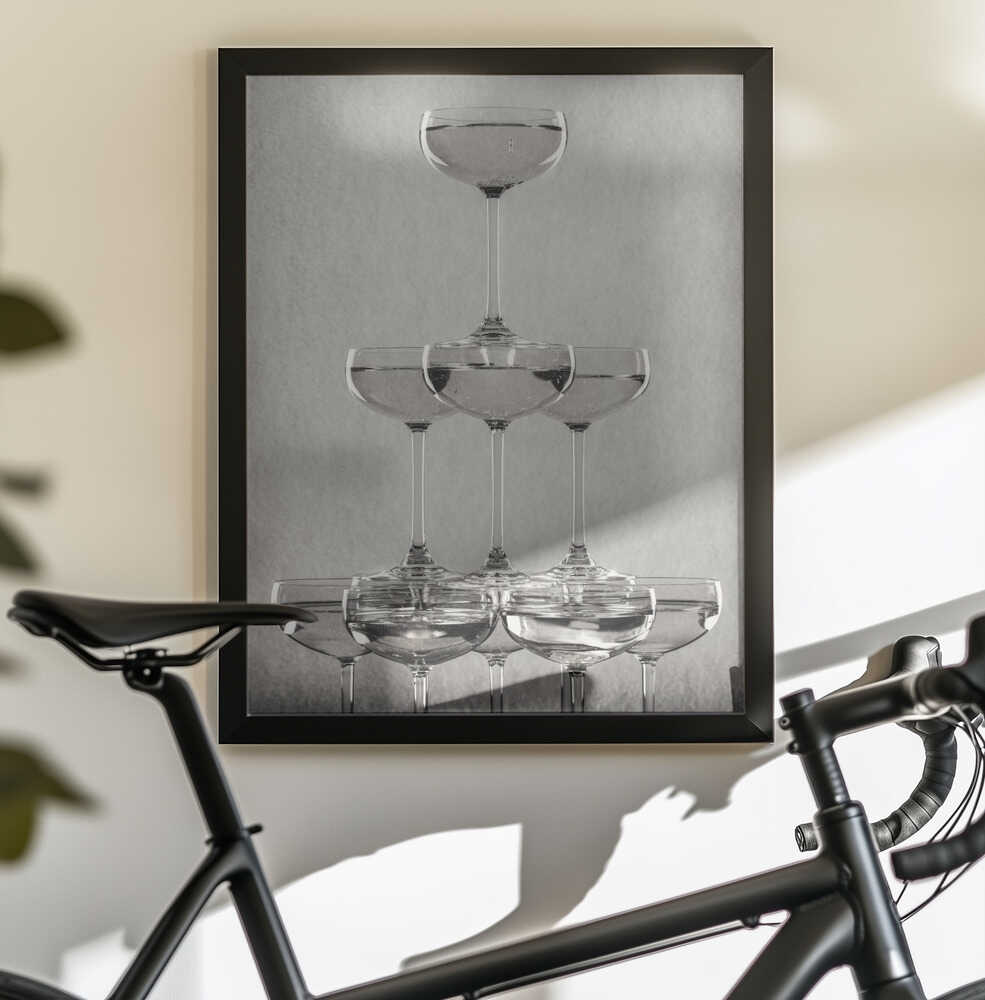 Wall art Champagne tower_9