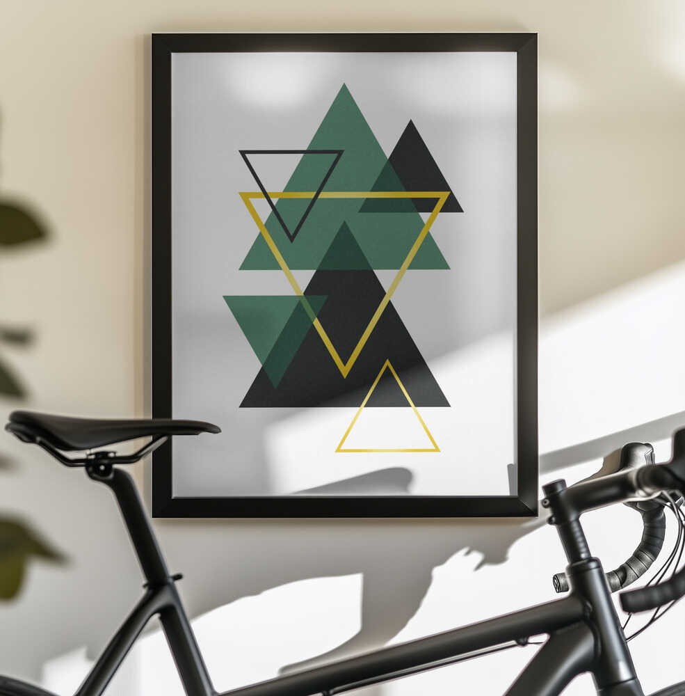 Wall art Minimal Triangle Collection #2
