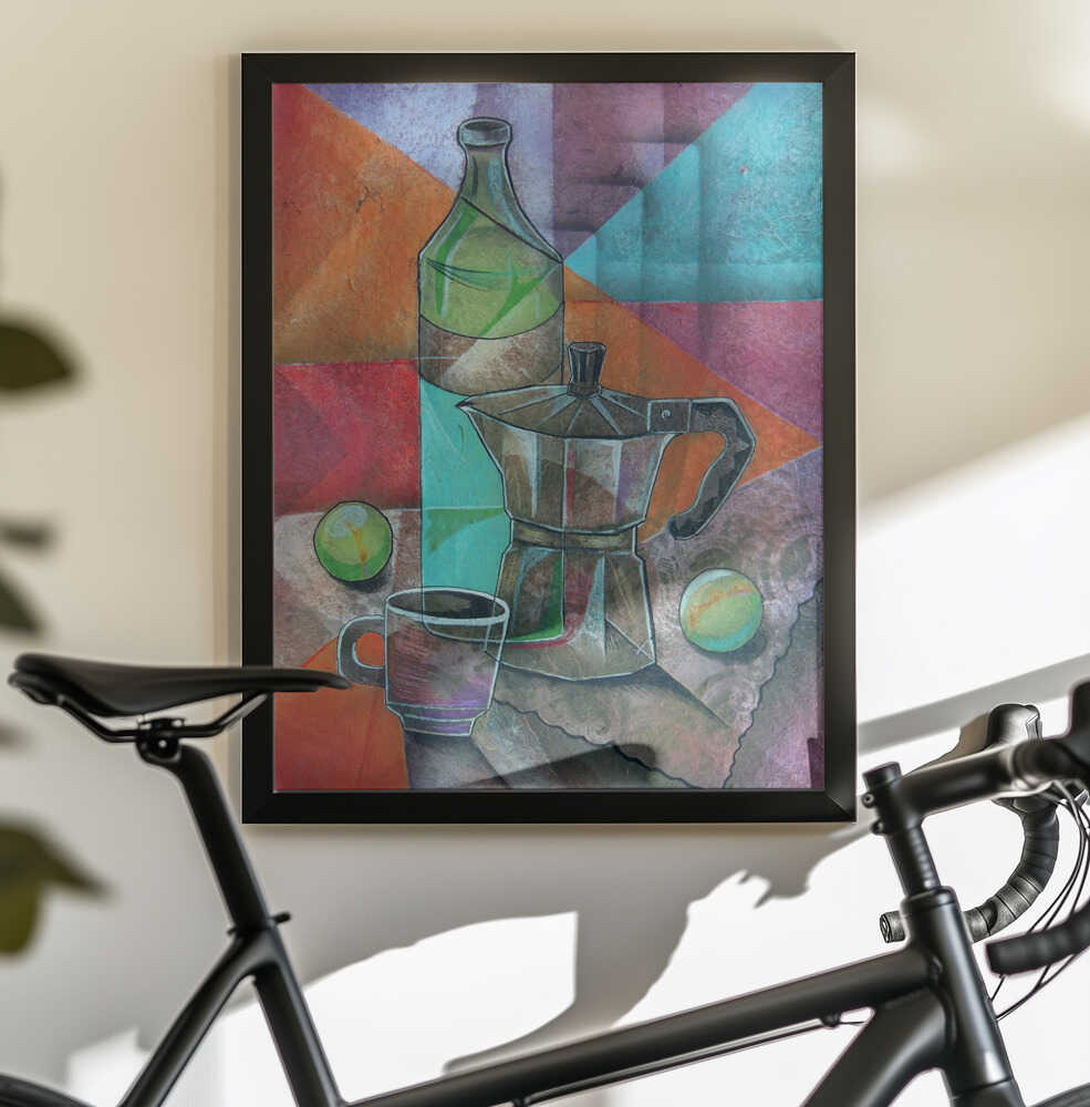 Wall art Still Life with Coffee Pot