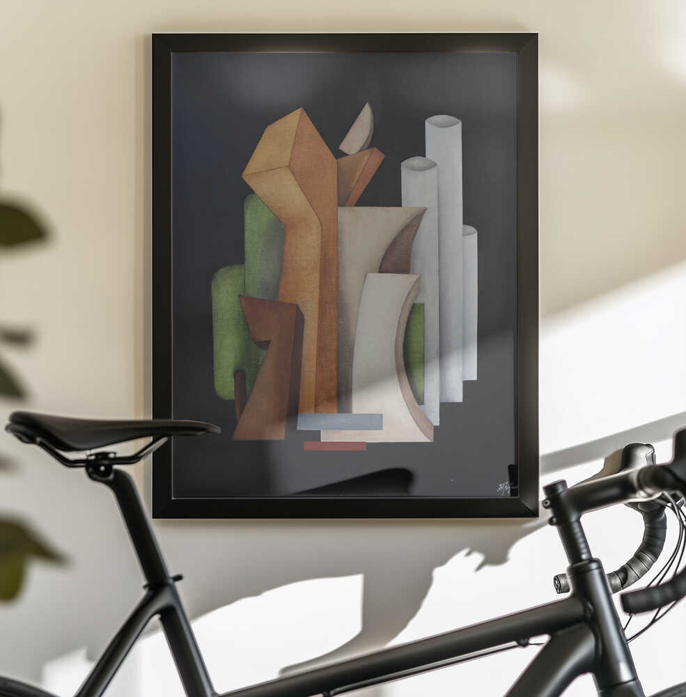 Wall art 12 tones of Arnold Schoenberg