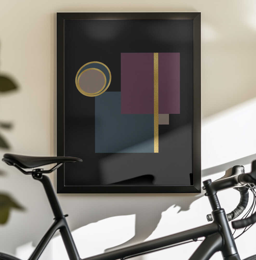 Wall art Squares and Circles Copy