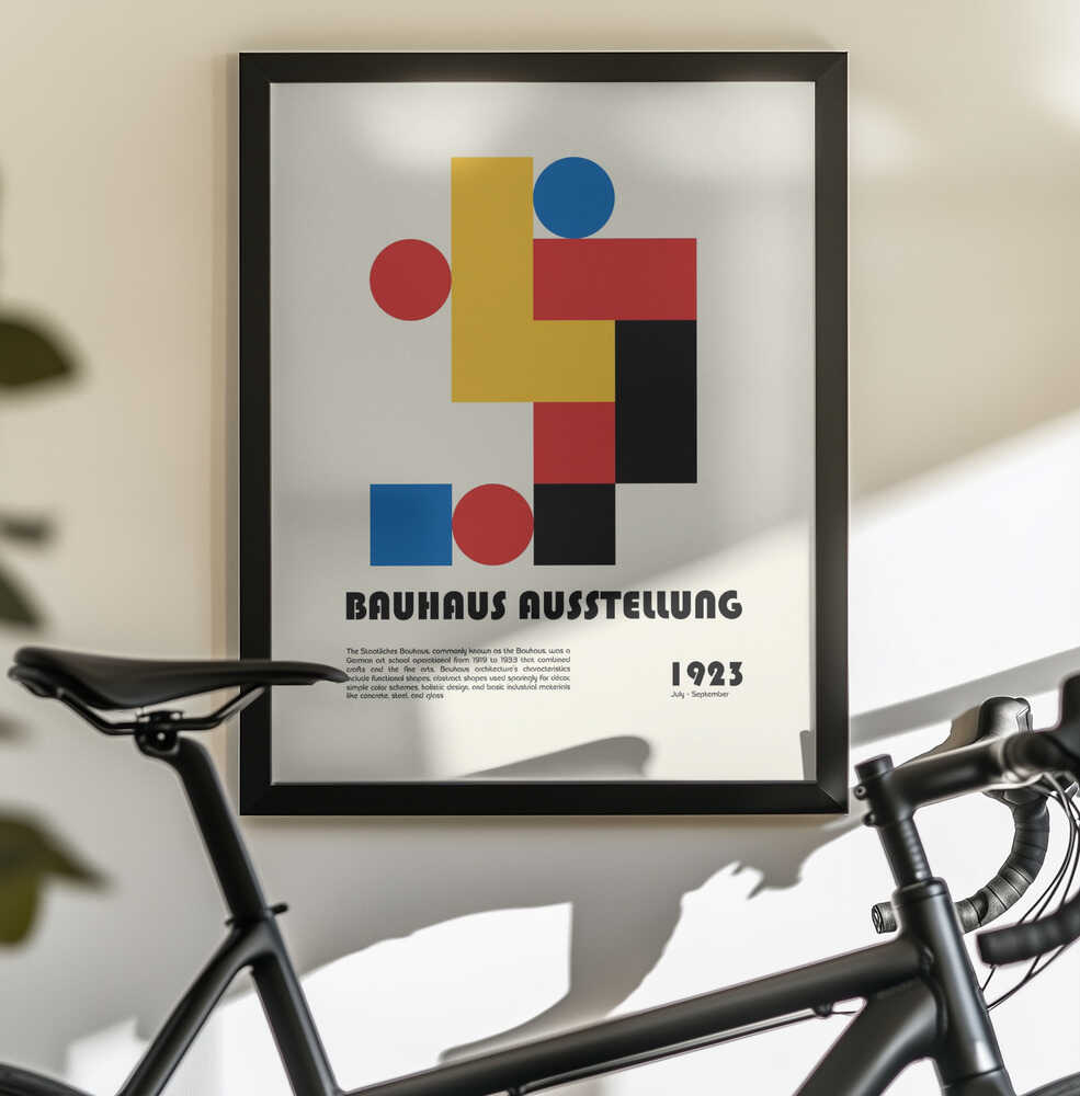 Wall art Bauhaus Ausstellung