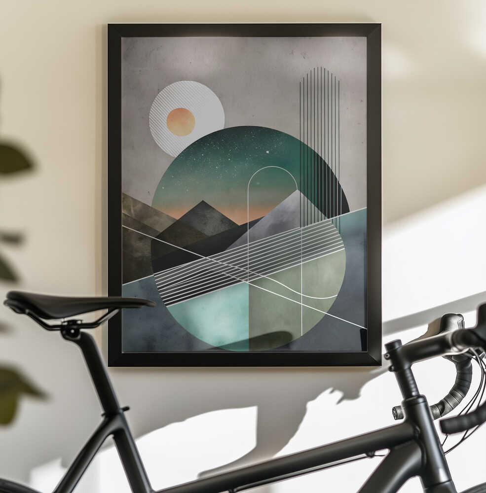 Wall art Celestial Geometry